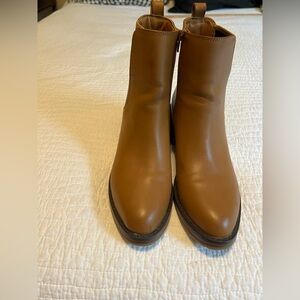 Sonoma Tan  Faux Leather Boots